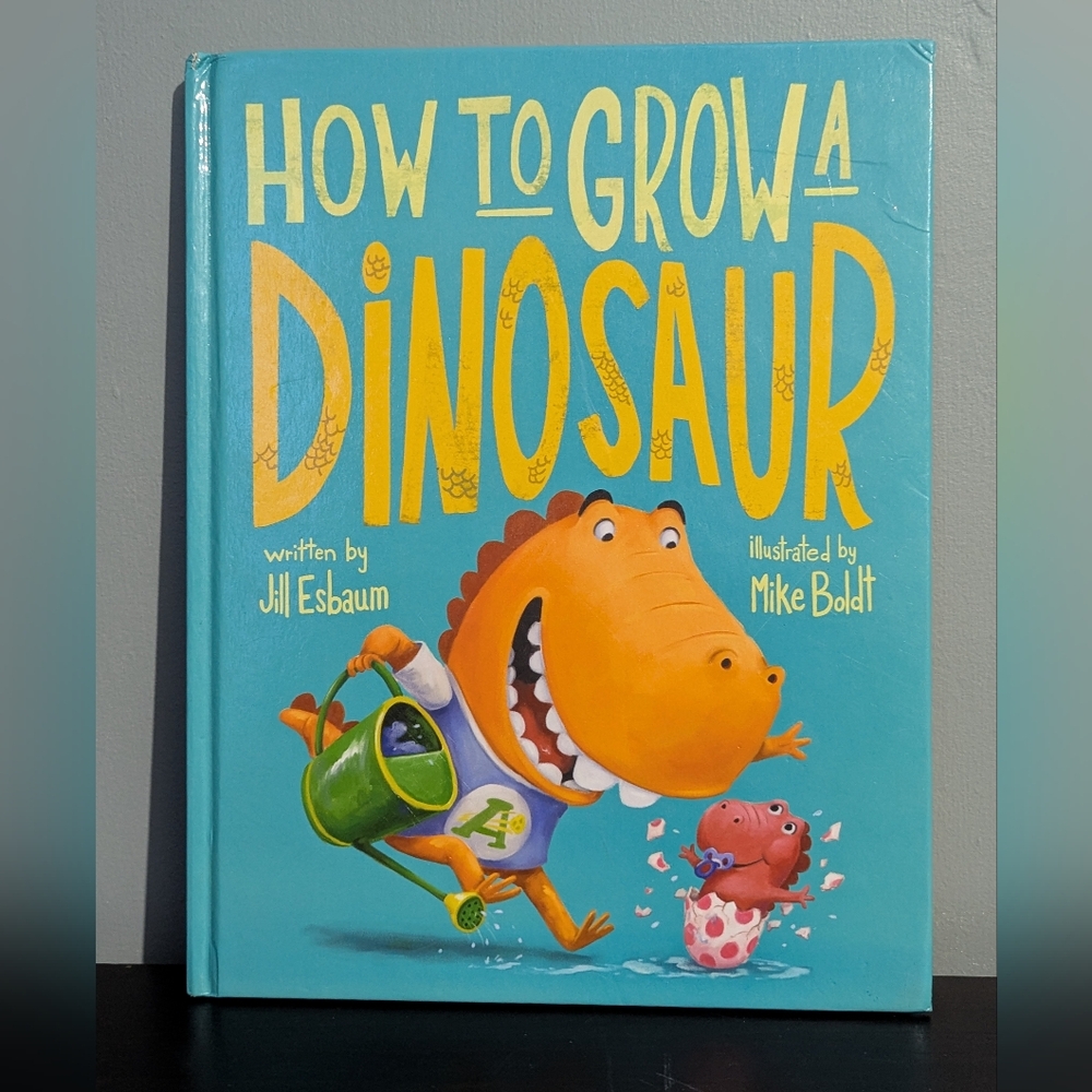 4/$10 📚 How to Grow a Dinosaur Book by Jill Esbaum